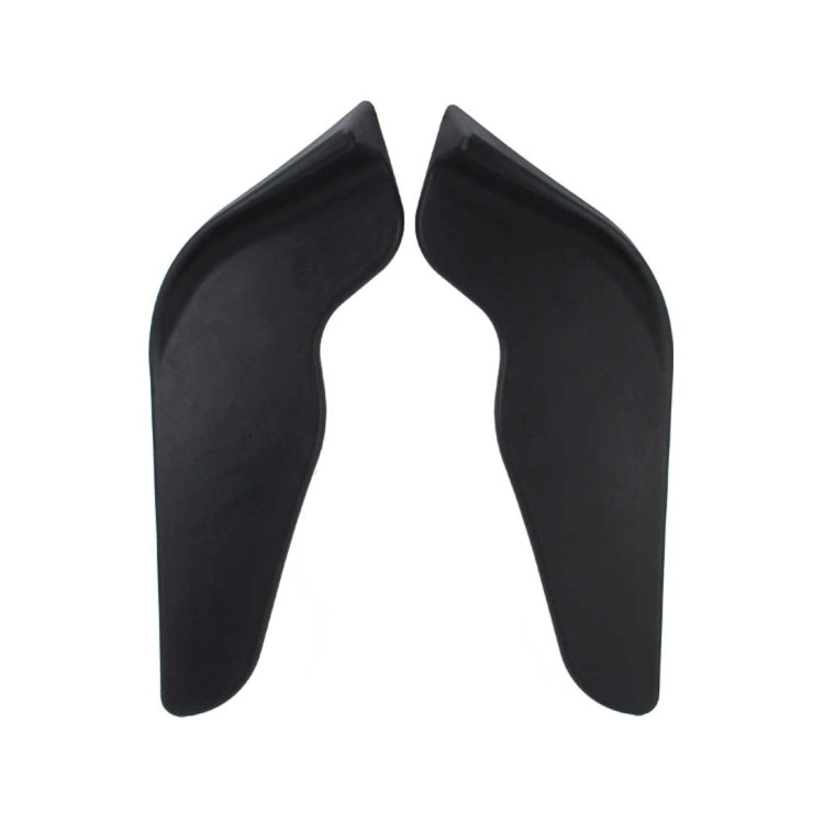 2 PCS Universal Fit Car Front Bumper Spoiler Lip Splitter Diffuser SUV ABS Front Shovel, Length: 68cm, Length: 68cm