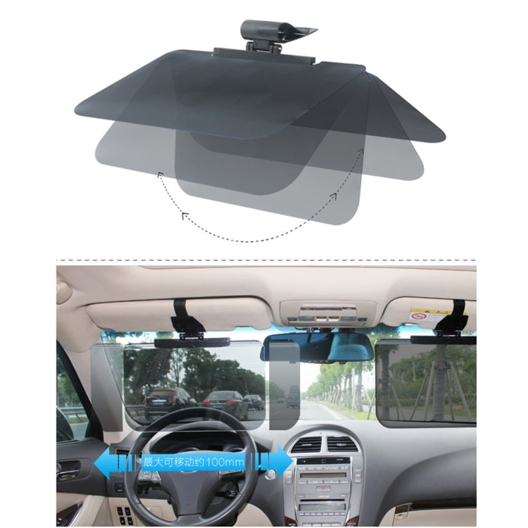 180 Degree Rotating Car Anti-Glare Dazzling Goggle Day Night Vision Driving Mirror Sun Visors for SUV MPV etc, Size: 34.6*21.5cm, Size: 34.6*21.5cm