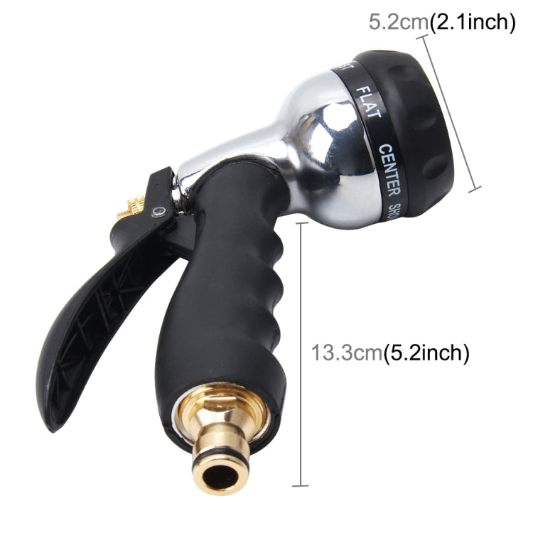7 Function Garden Water Gun Multi-functional Spray Gun Gardening Spray Gun Watering Guns, 7 Pattern