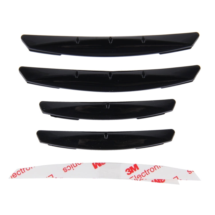 3R 3R-2103 4 PCS Rubber Car Side Door Edge Protection Guards Cover Trims Stickers, 3R-2103 Side Door Edge Guards