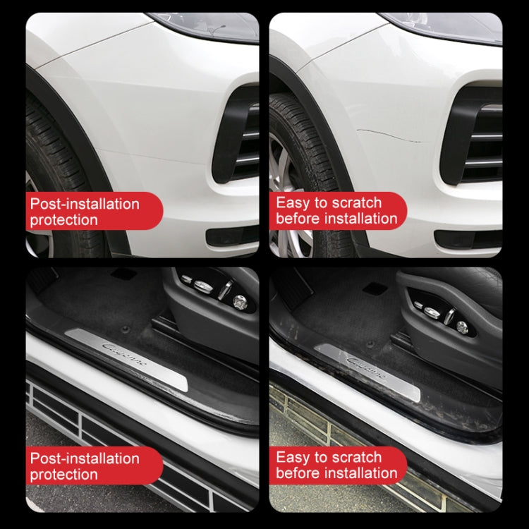 Universal Car Door Invisible Anti-collision Strip Protection Guards Trims Stickers Tape, Size: 2cm x 10m, Size: 2cm x 10m
