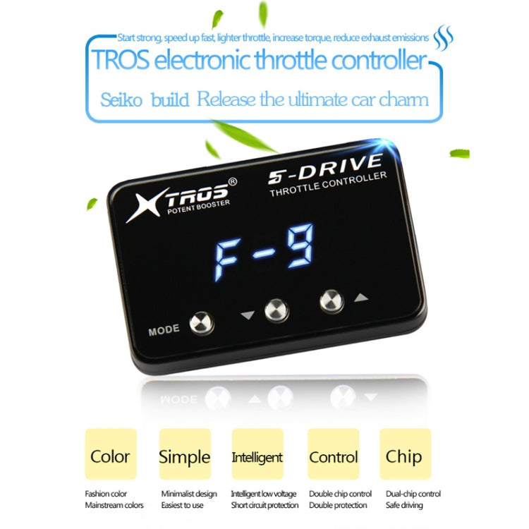 TROS KS-5Drive Potent Booster for Toyota hilux vigo 2006-2016 Electronic Throttle Controller, For Toyota hilux vigo