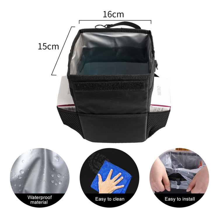Car Back Seat Hook Garbage Can Car Storage Box, Car Storage Box