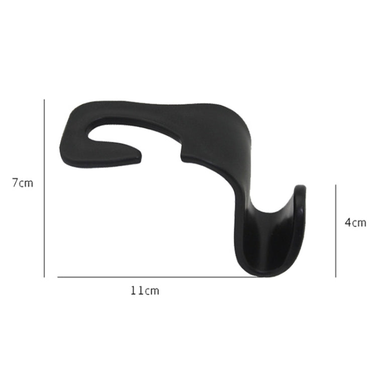 2pcs Car Back Seat PP Hook, Car Back Seat Hook