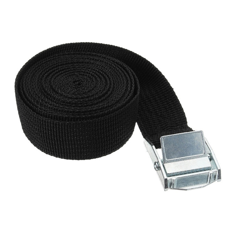 Car Tension Rope Luggage Strap Belt Auto Car Boat Fixed Strap with Alloy Buckle,Random Color Delivery, Size: 25mm x 3m, 3m