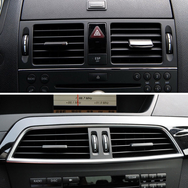 Car Air Conditioning Exhaust Switch Paddle Air Conditioning Leaf Clip for Mercedes-Benz W204 2008-2010, For Mercedes-Benz W204 2008-2010