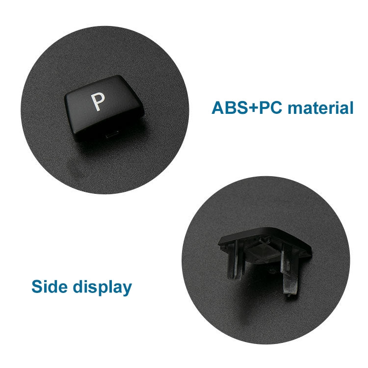 Car Gear Lever Auto Parking Button Letter P Cap for BMW G Chassis Series, Left Driving, For BMW G Chassis Series (Blue), For BMW G Chassis Series (Red), For BMW G Chassis Series (Black)