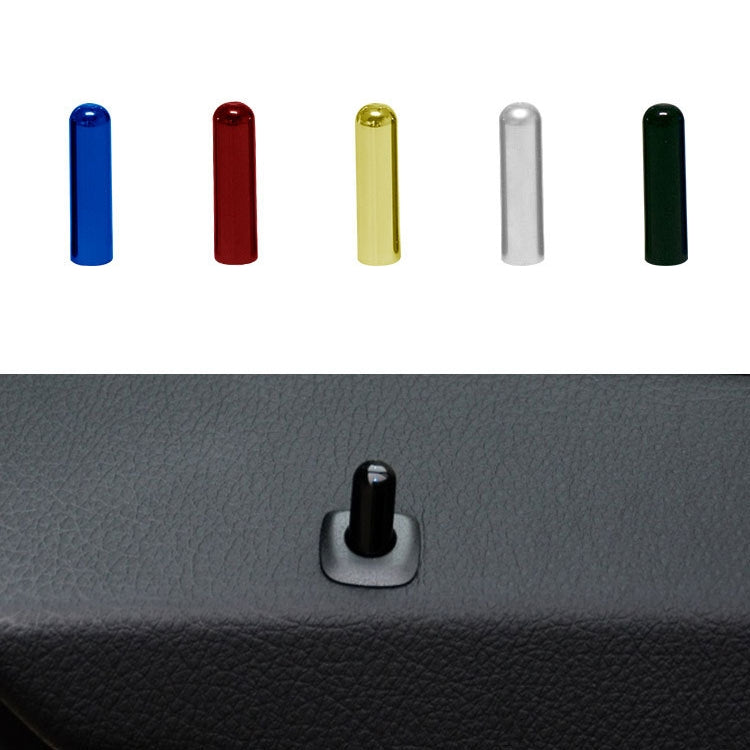 Car Door Latch Pin Door Screw Knob Cap Cover Trim for BMW F10, Left and Right Driving, For BMW F10 (Black)