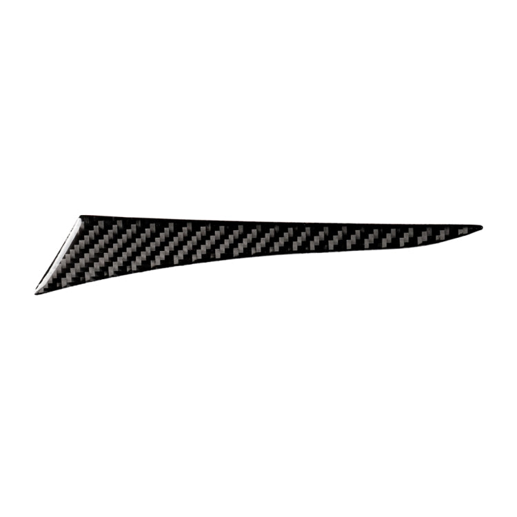 Car Carbon Fiber Left Side of the Dashboard Decorative Sticker for Infiniti Q50 / Q60 2014-2020, Left Drive, Left Side of the Dashboard
