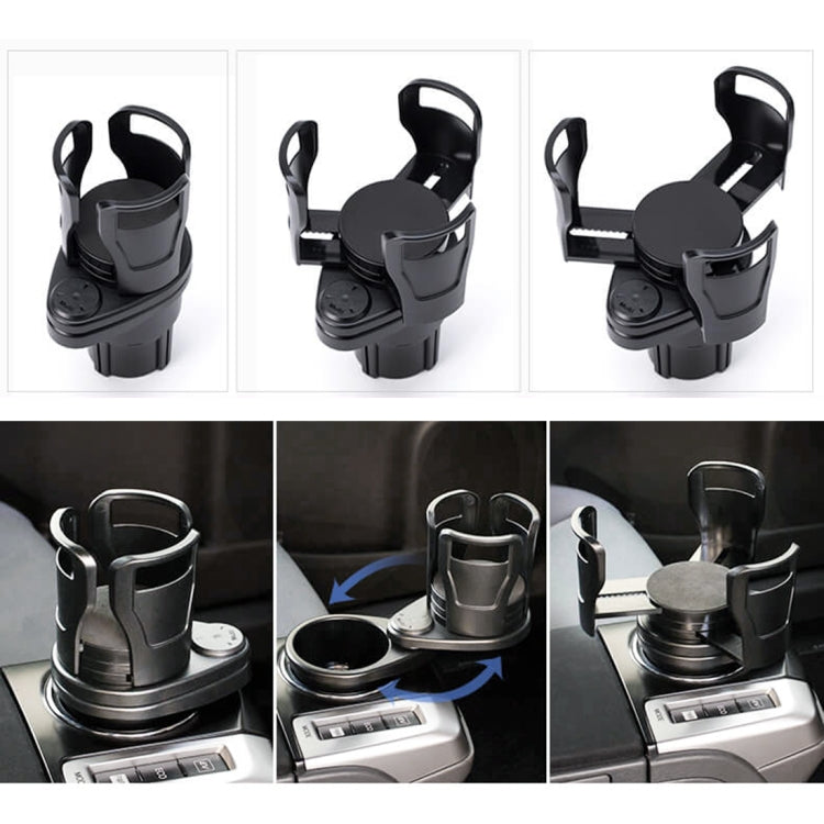 Multi-functional Car Auto Universal Cup Holder Drink Holder, Black