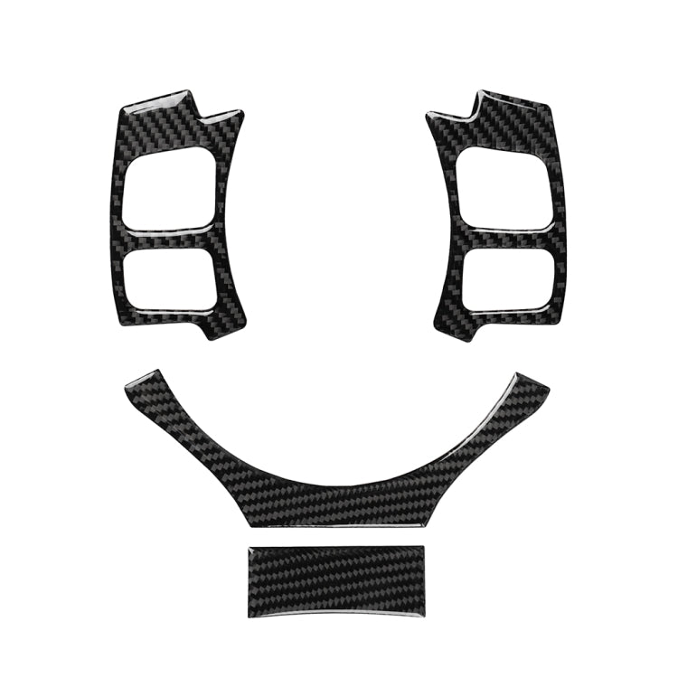 4 in 1 Car Carbon Fiber Steering Wheel Button Decorative Sticker for Lexus IS250 NX200 200t 300h, Left and Right Drive Universal, For Lexus IS250 NX200 200t 300h