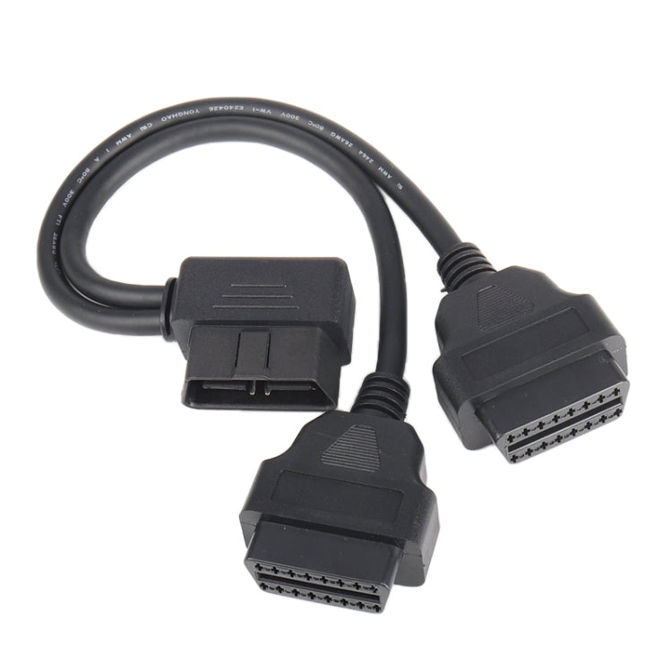 16PIN Car L Shape 90 Degree Connect OBD Diagnostic Extended Cable OBD2 Male to Female Cable, OBD2 Male to Female Cable