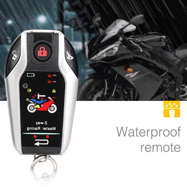 Universal Motorcycle Alarm Bidirectional Anti-theft Device with Induction Remote Control, Anti-theft Device