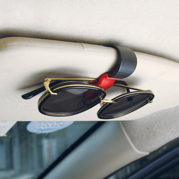 Multifunctional Car Glasses Mount Holder Card Bill Storage Clip