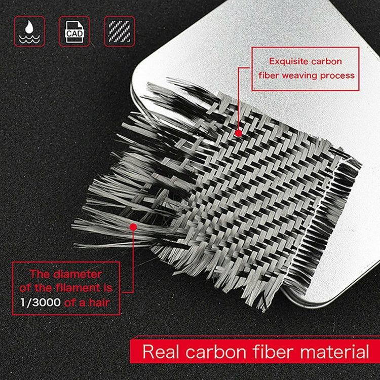 Car Carbon Fiber Rear Door Handle Decorative Sticker for Lexus IS250 2013-, Left Drive, Rear Door Handle