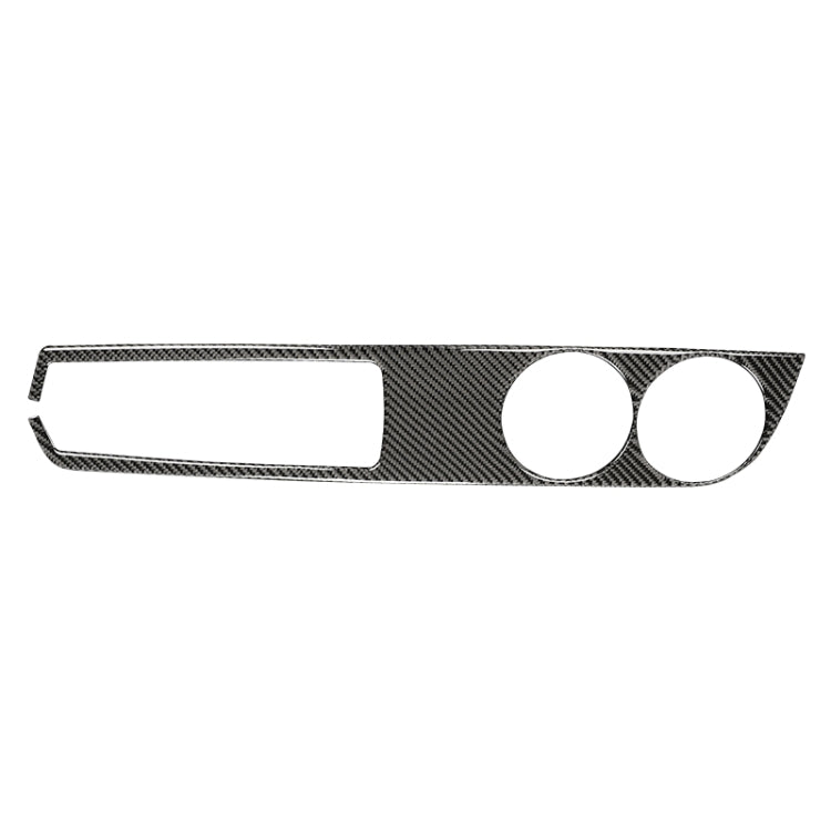 Car Carbon Fiber Water Cup Holder Panel Decorative Sticker for Lexus IS250 2013-, Left Drive, Water Cup Holder