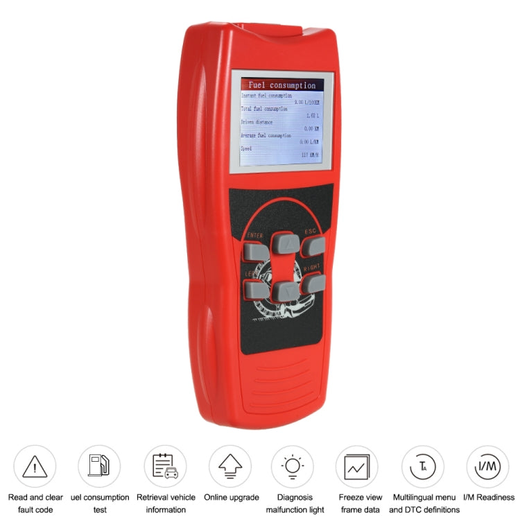 V800 Car Mini Code Reader OBD2 Fault Detector Diagnostic Tool, V800