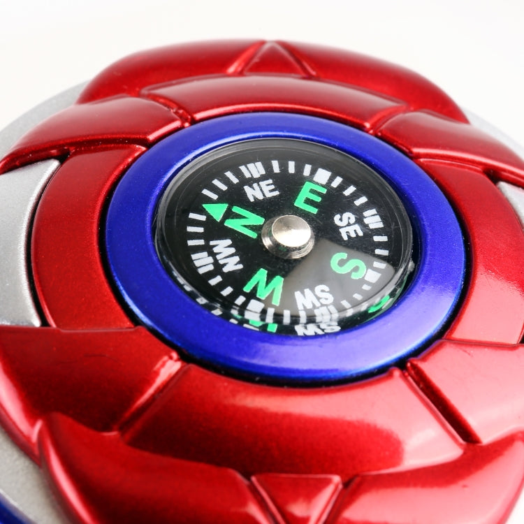 Car Universal Steering Wheel Spinner Knob Auxiliary Booster Aid Control Handle with Compass