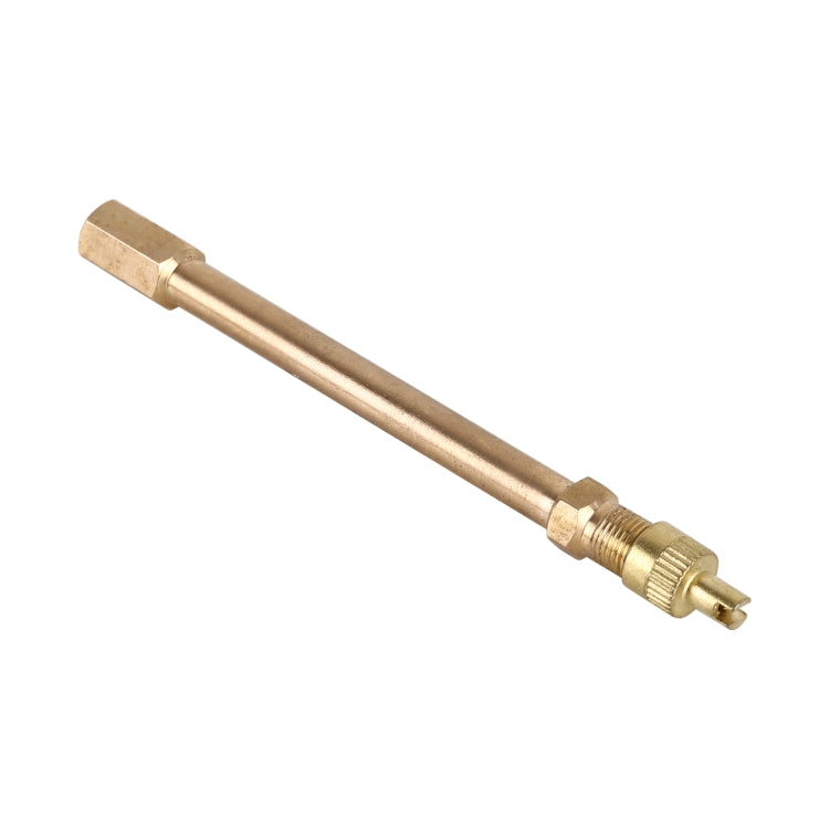 5 PCS Car Tires Valve Inflatable Extension Tube, Length: 100mm, 100mm, Pure Copper