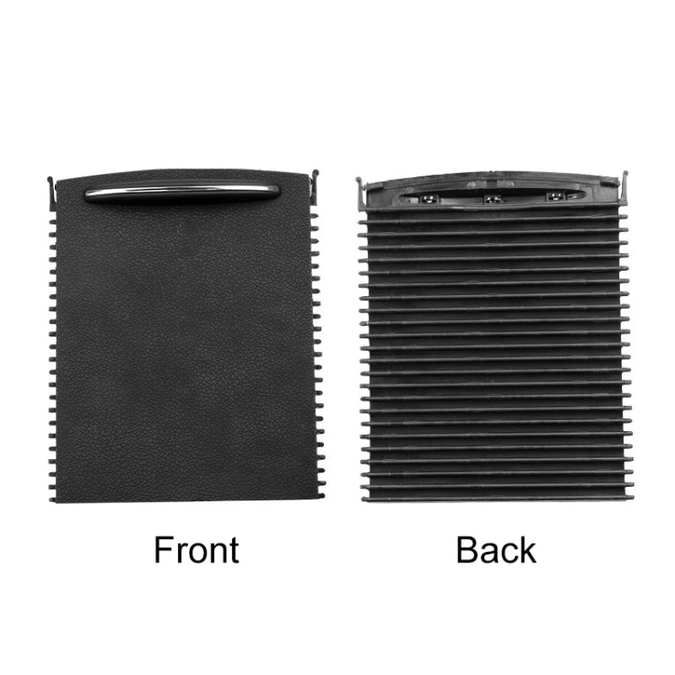 Car Water Cup Holder Roller Blind Zipper Storage Box Trim for Mercedes-Benz W203 Before 2007, For Mercedes-Benz W203