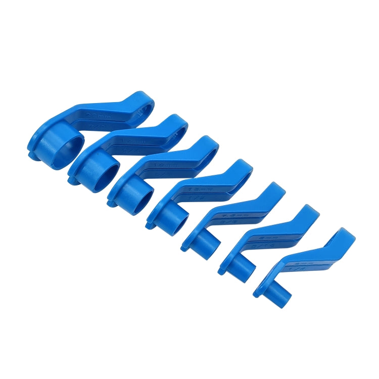 ZK-078 7 in 1 Car Fuel Line Angled Disconnect Tool Set, 7 in 1