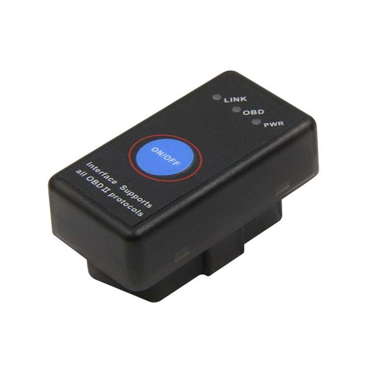 Mini Bluetooth 4.0 ELM327 OBD Car Fault Diagnostic Scanner with Power Switch, Bluetooth 4.0 with Power Switch