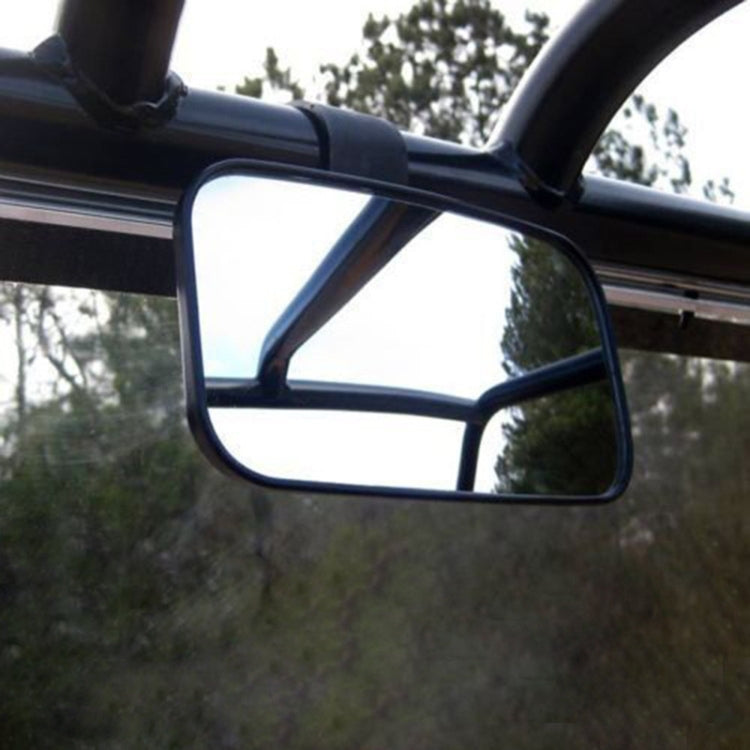 Universal For All-terrain Vehicles Central Rearview Mirror Side Mirror Combination Set For UTV / ATV, Side Mirror Combination Set