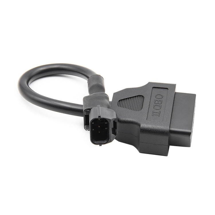 16Pin to 3Pin Motorcycles OBD2 Conversion Cable OBDII Diagnostic Adapter Cable for KYMCO, 16Pin to 3Pin