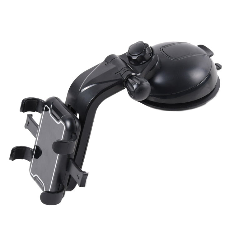 Universal Car Sucker Mobile Phone Holder, Sucker Holder (Black)