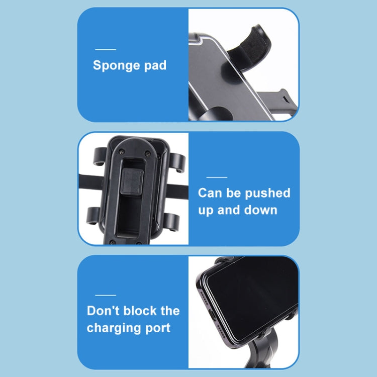 Universal Car Sucker Mobile Phone Holder, Sucker Holder (Black)