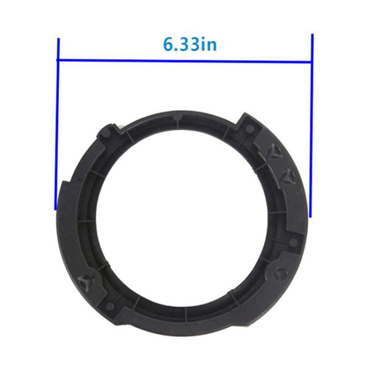 1 Pair 7 inch Headlight Plastic Inside Bracket for Jeep Wrangler JK 2007-2017, Plastic Inside