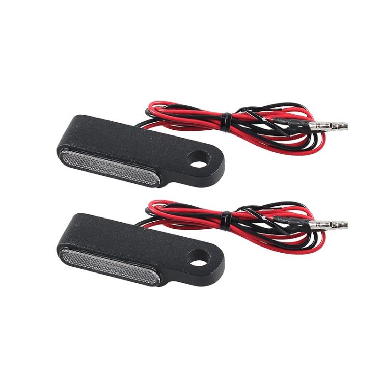 1 Pair Motorcycle Flashing Handlebar LED Turn Signal Light, Flashing