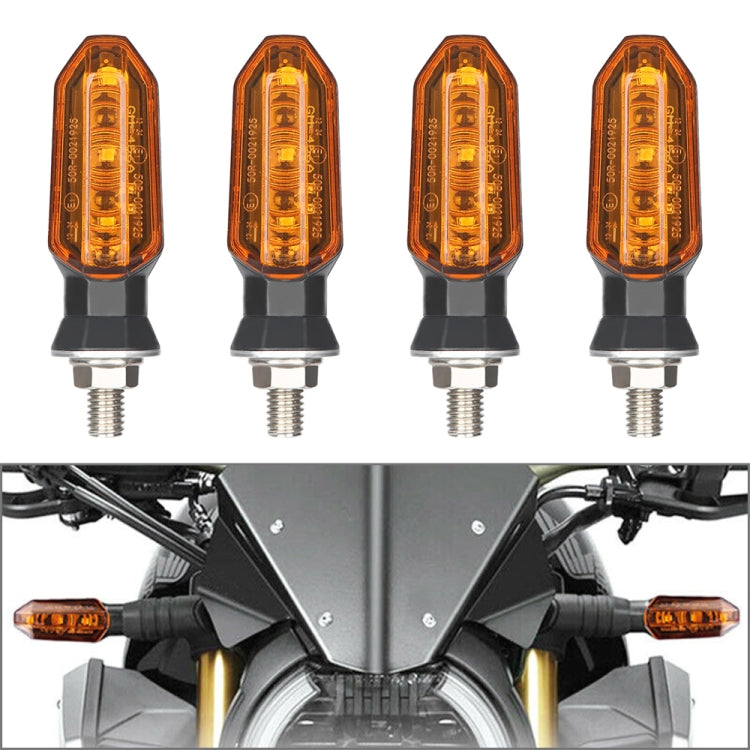 4 PCS MK-200 3LED Highlight Motorcycle Turn Signal Light