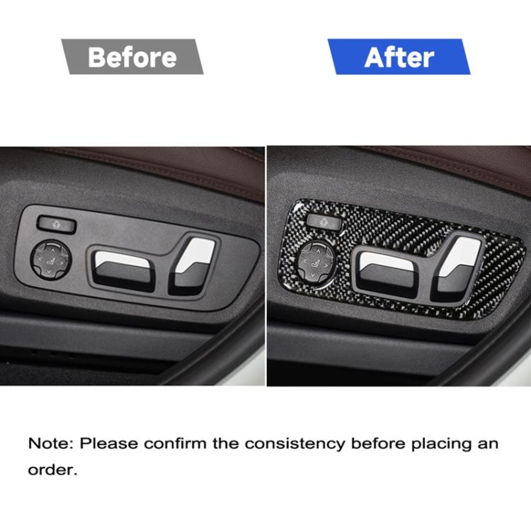 Car Carbon Fiber M High Performance Door Handle A Decorative Sticker for BMW G01 X3 2018-2020 / G02 X4 2019-2020, Left and Right Drive Universal, Door Handle A