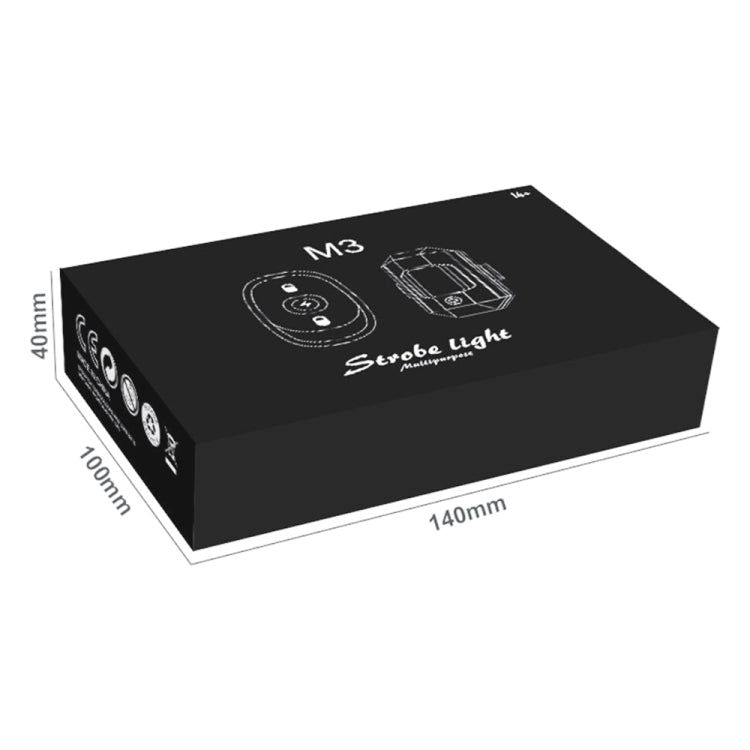 Motorcycle Super Waterproof Multi-Mode Strobe Light with Wireless Remote Control, Multi-Mode Strobe Light w