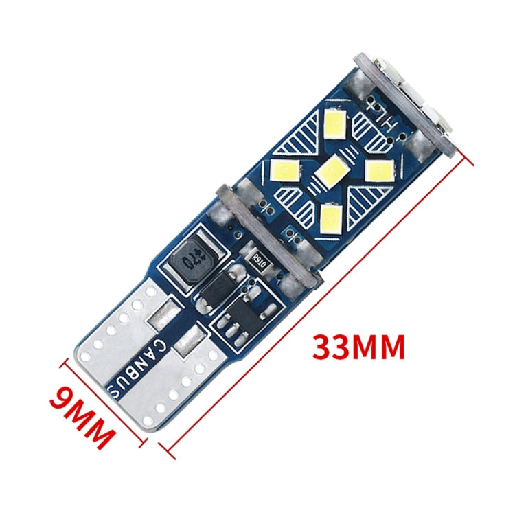4pcs T10 DC12V /  2.52W / 0.21A / 900LM Car Clearance Light with Decoding, 4pcs T10