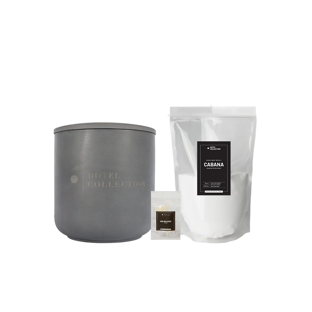 Grande Ceramic Sand Wax Set