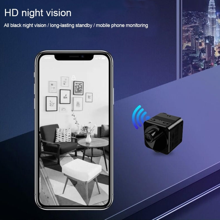 R89 Full HD 1080P WiFi Mini DV Recorder Camera, Support Monitor Detection & Night Vision & Loop Recording & TF Card