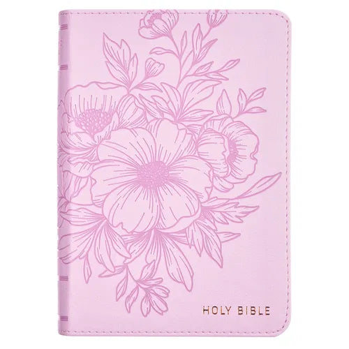 KJV Bible Compact LP Faux Leather, Purple