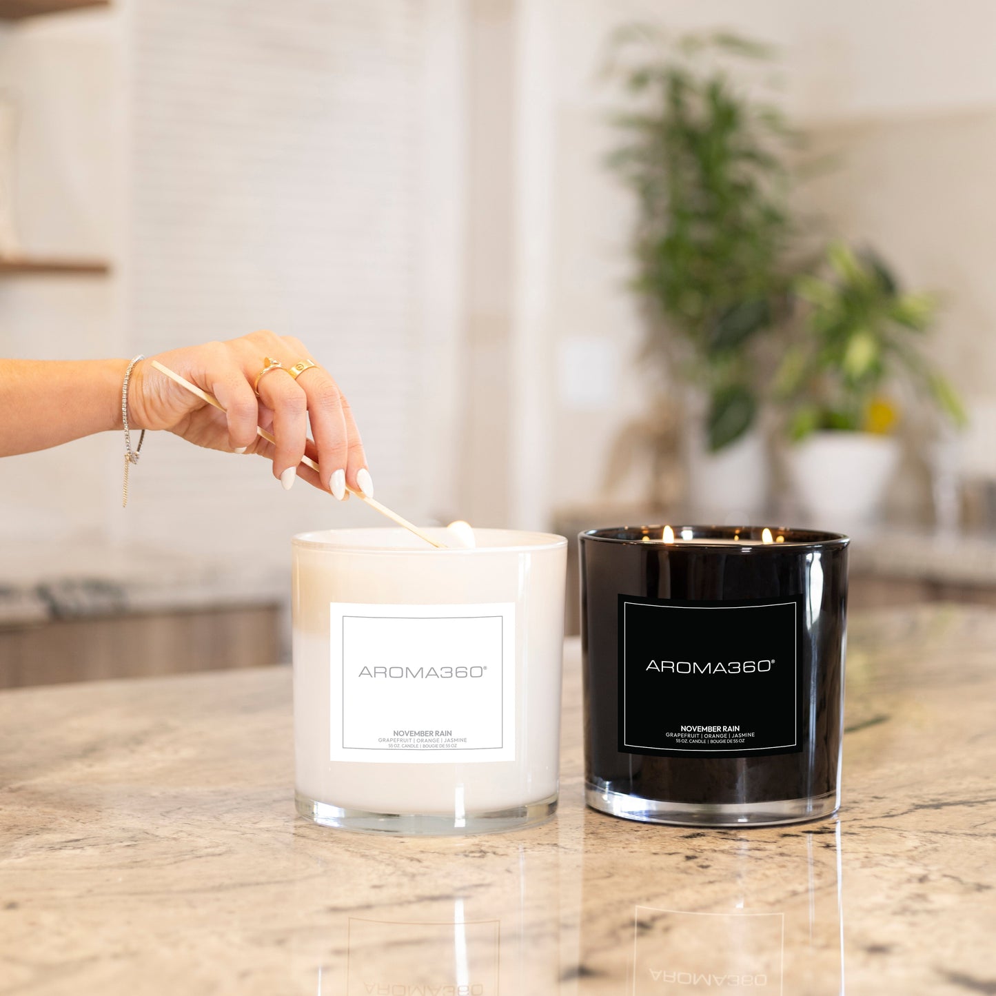 November Rain 4-Wick Candle