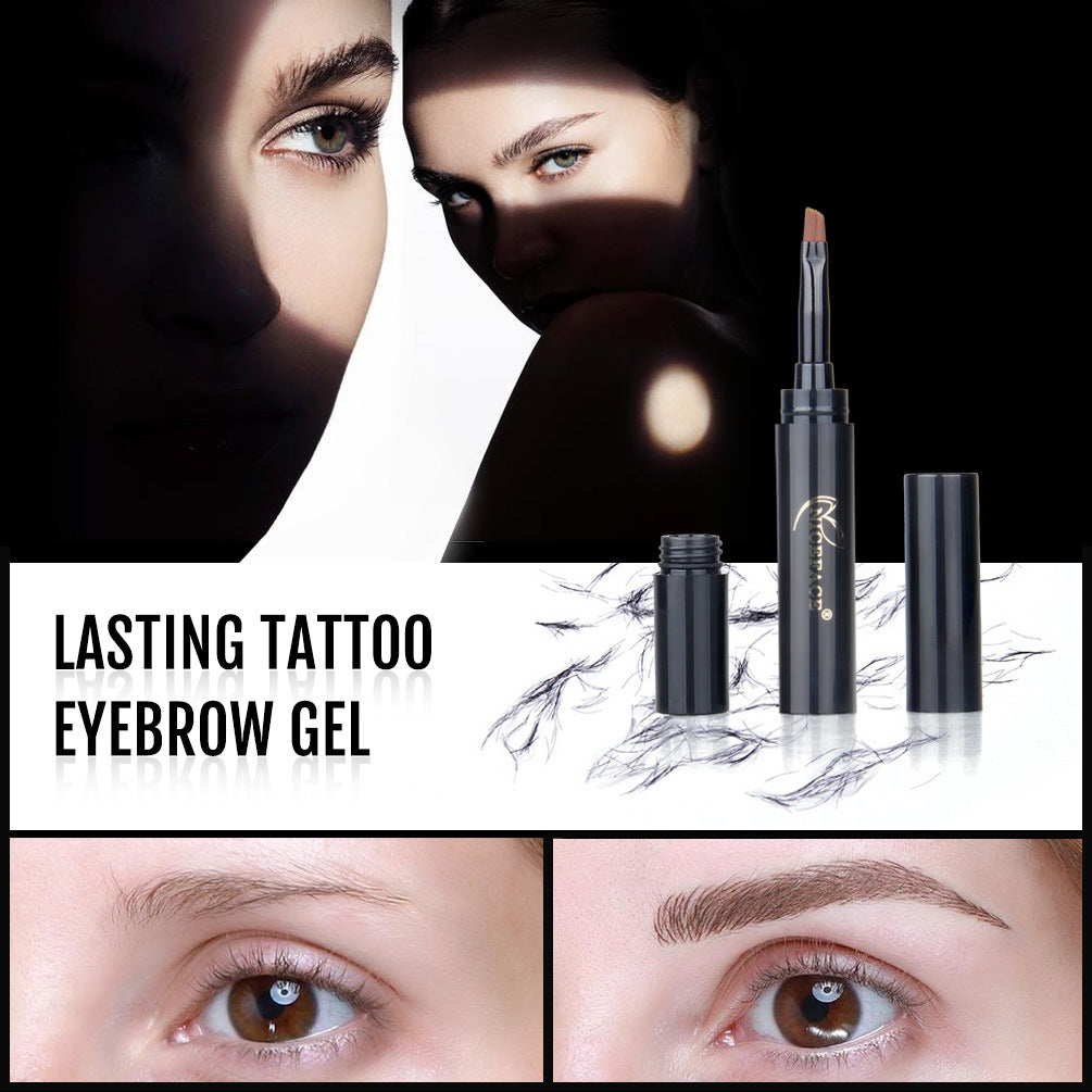 NICEFACE Eyebrow Booster Cream Dyeing Eyebrow Cream 4D Eyebrow Natural Fiber Gel Fiber Pen