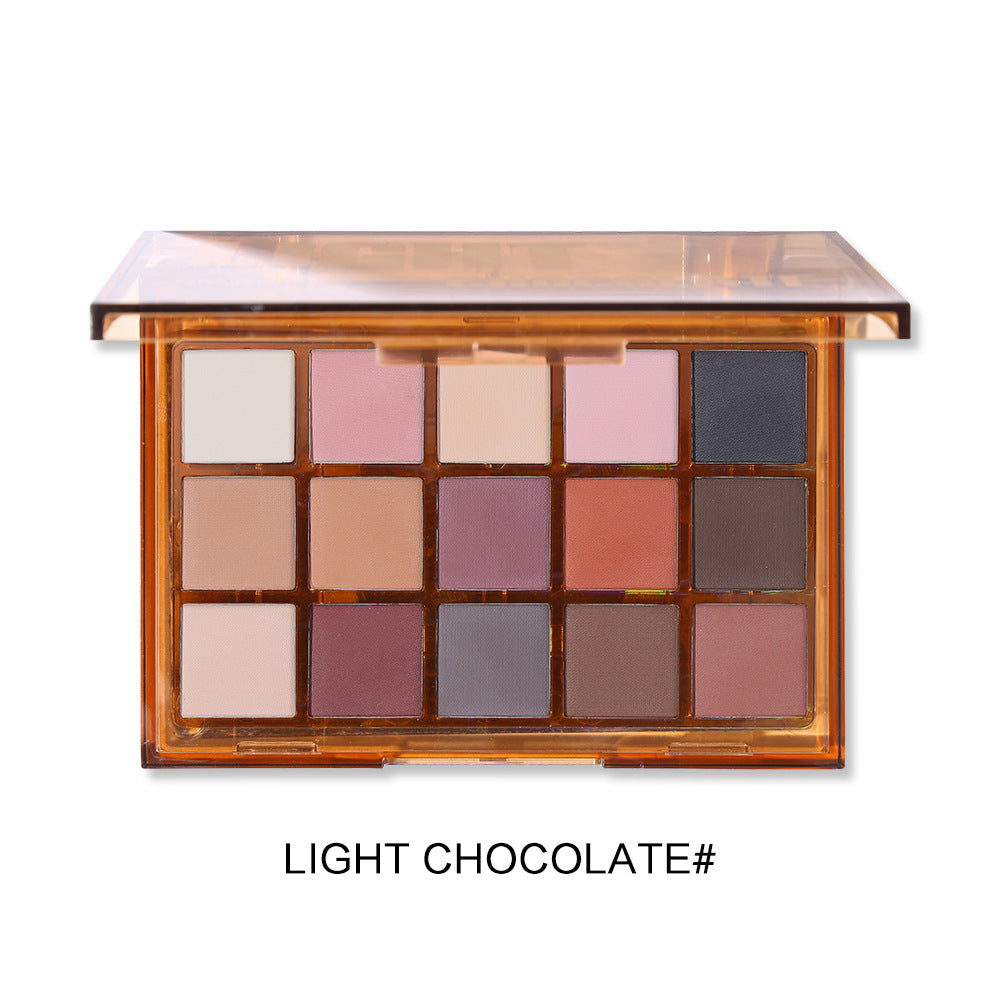 Ucanbe Sweetheart Party 15 Color Eyeshadow Palette Glitter Pearl Matte Color Export Makeup Palette
