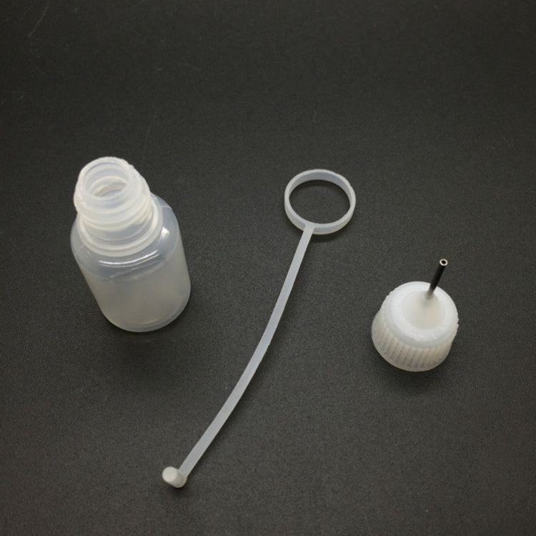 10 PCS PET Pinhole E-cigarette Oil Bottle Capacity: 5ml, 5ml