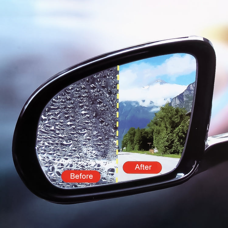 Car PET Rearview Mirror Protective Window Clear Anti-fog Waterproof Rain Shield Film, For Chevrolet Cruze 2010-2014, For Chevrolet Cruze 2015-2018, For Chevrolet LOVA, For Chevrolet Cavalier, For Chevrolet Malibu, For Chevrolet Malibu XL               ...