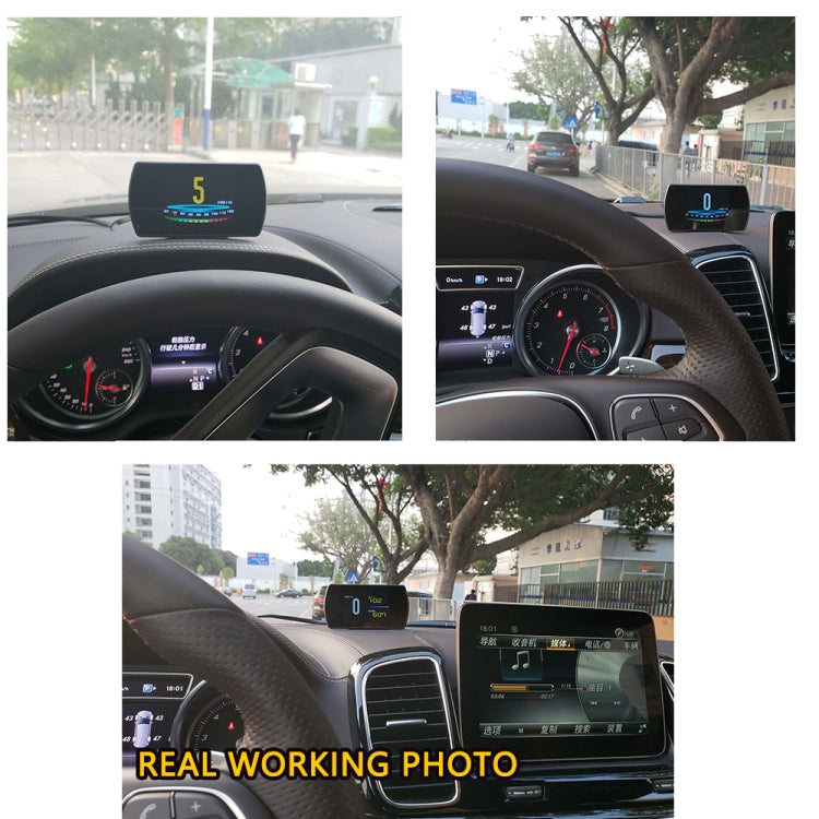 P16 Car HUD Head-up Display OBD2 Fault Code Elimination, P12