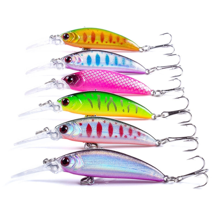 HENGJIA Long Throw Bionic Cocked Mouth Fake Bait Fishing Three-jaw Treble Hooks, 10 PCS 5, 10 PCS 6, 10 PCS 1, 10 PCS 2, 10 PCS 3, 10 PCS 4