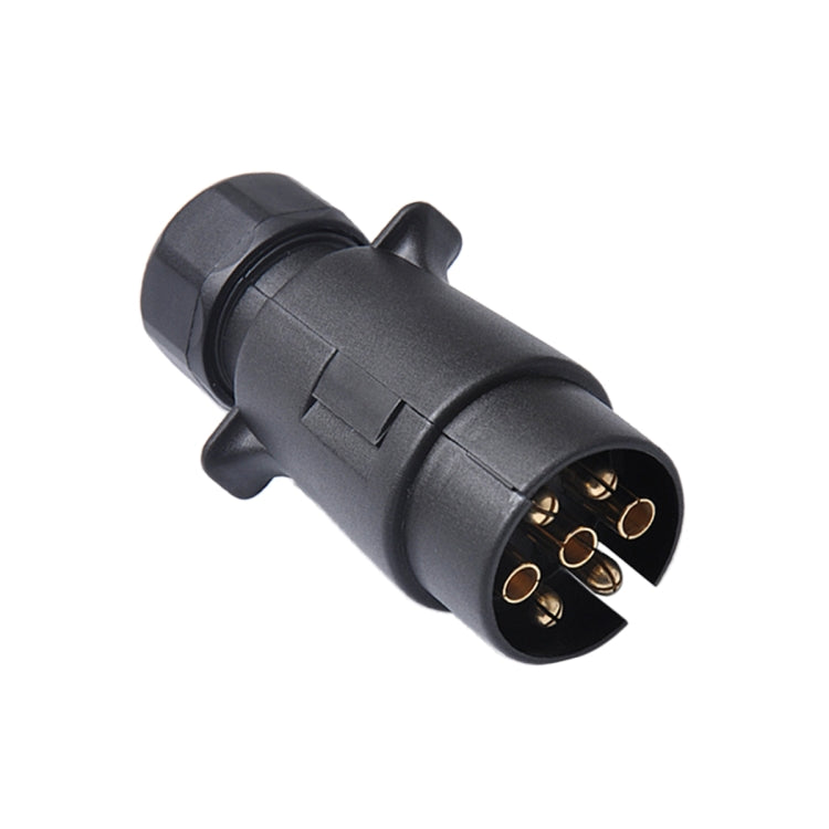 12V 7-pin Plastic Trailer Connector Socket + Plug EU, A0226
