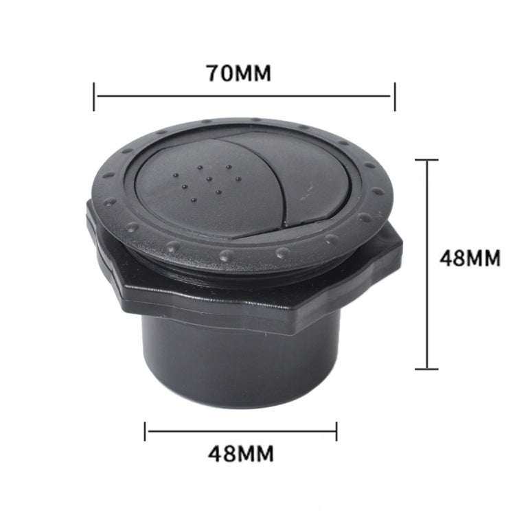 A5606 4 in 1 Universal 60mm Round AC Air Outlet Vent, A5606