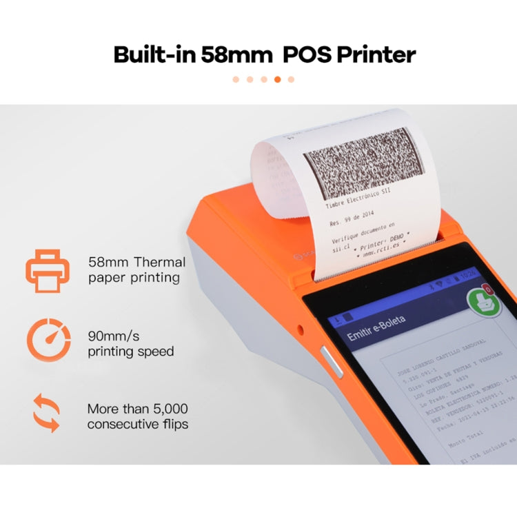 SGT-SP01 5.5 inch HD Screen Handheld POS Receipt Printer, Basic Version,, EU Plug, US Plug, UK Plug, AU Plug