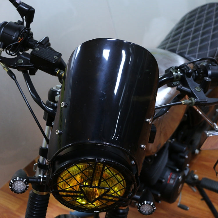 Motorcycle 5-7 inch Headlight Retro Windshield, XRL-456120